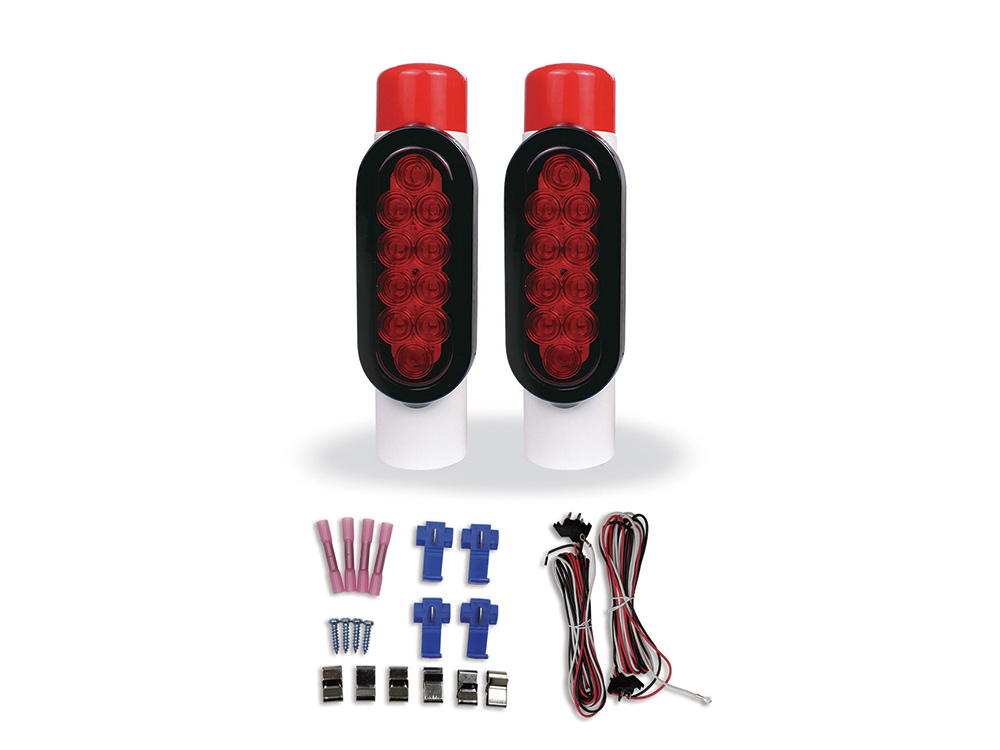 Trailer Guide Post Light LED Set of 2