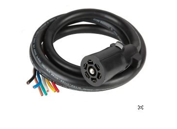 7-Way Molded Connector with 6 ft. Cable